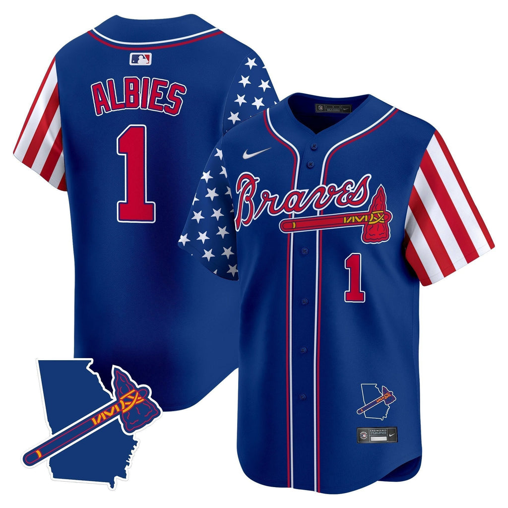 ATL 2025 Independence Day Vapor Premier Limited Jersey N1 - All Stitched