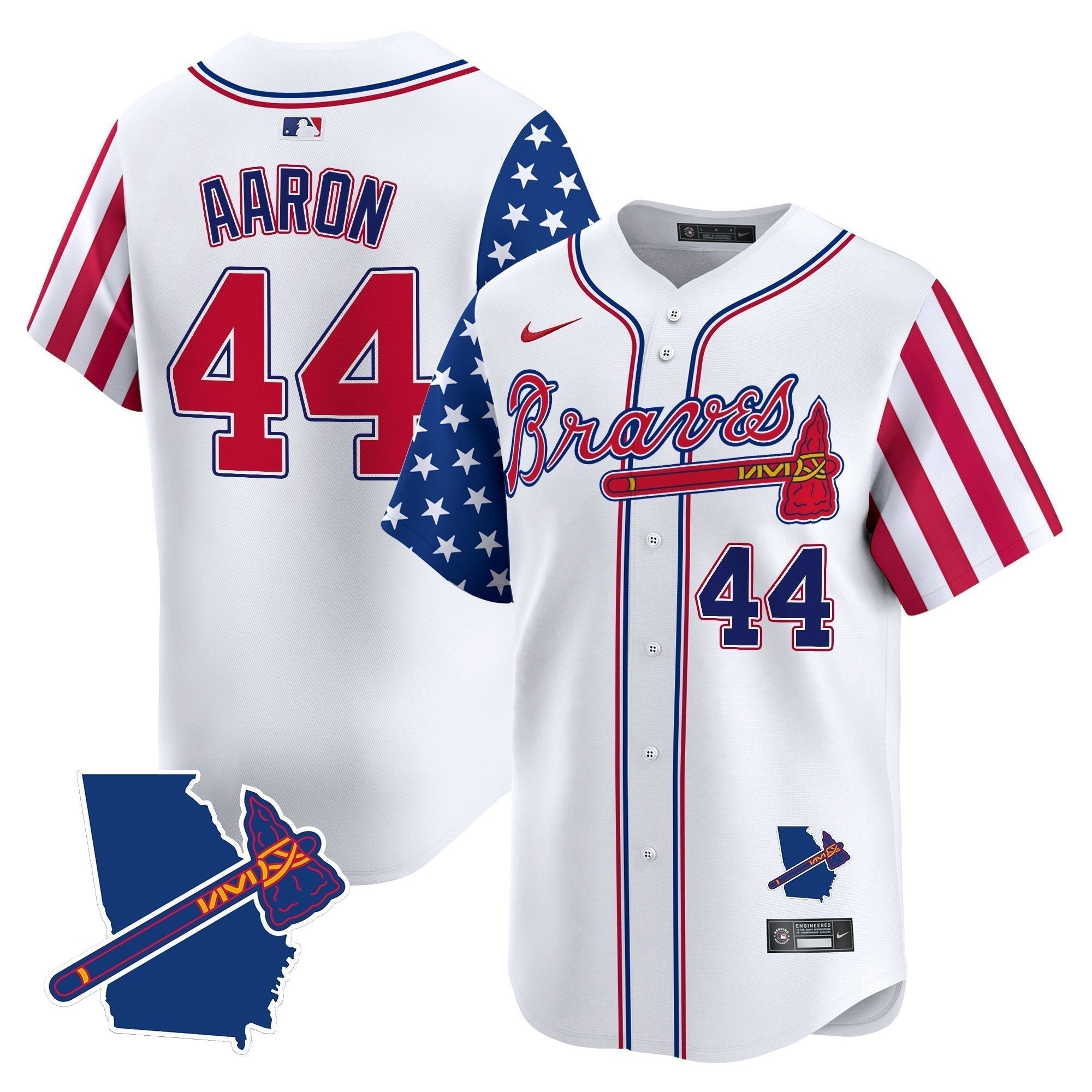 ATL 2025 Independence Day Vapor Premier Limited Jersey N1 - All Stitched