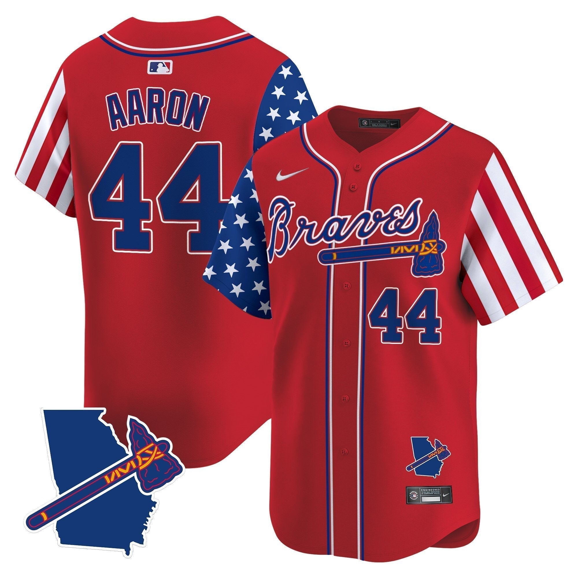 ATL 2025 Independence Day Vapor Premier Limited Jersey N1 - All Stitched