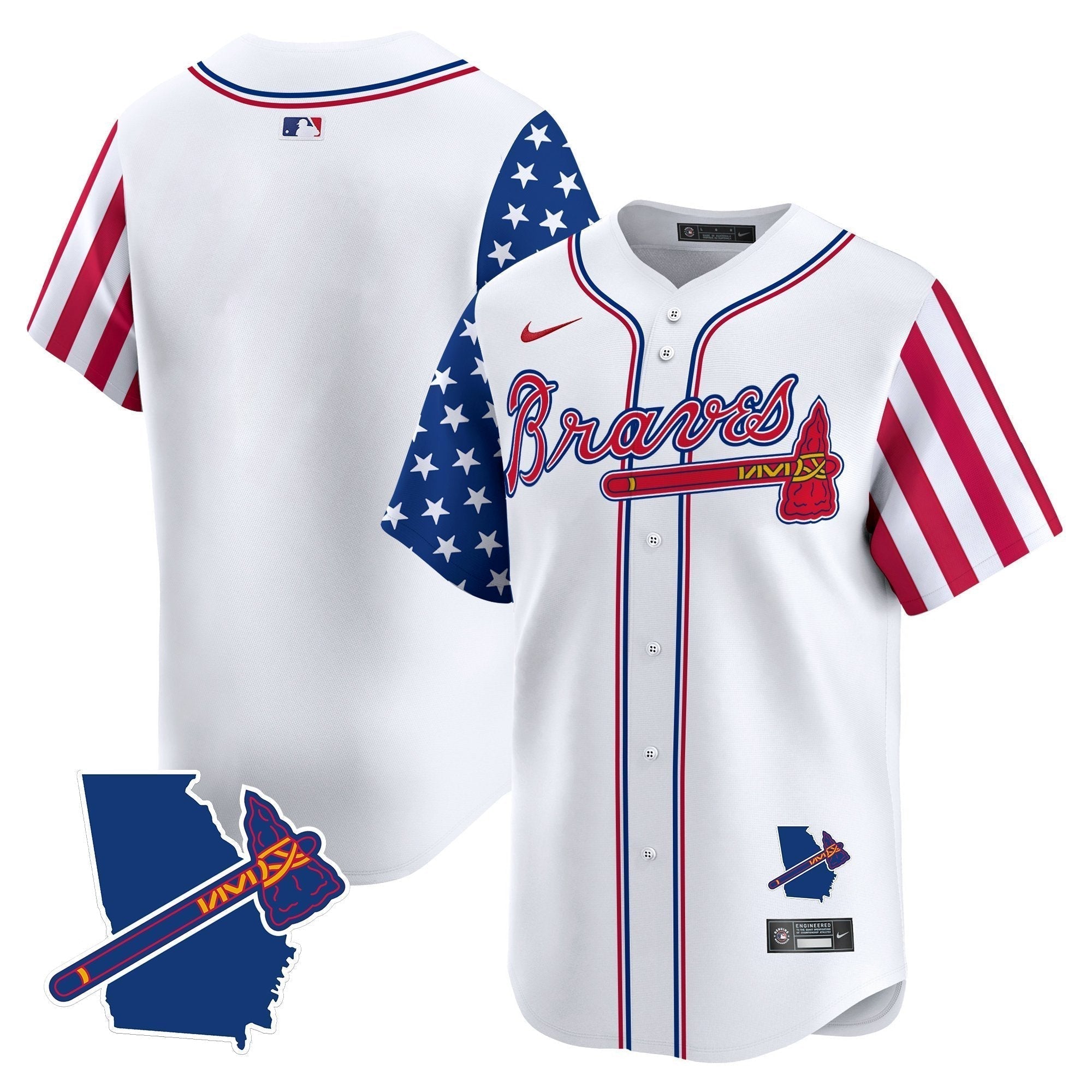 ATL 2025 Memorial Day Vapor Premier Limited Jersey - All Stitched