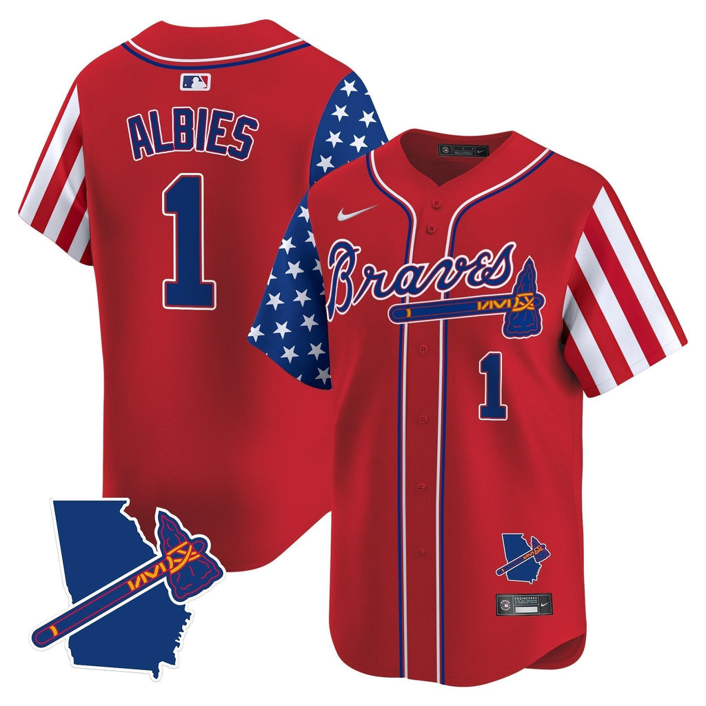 ATL 2025 Independence Day Vapor Premier Limited Jersey N1 - All Stitched