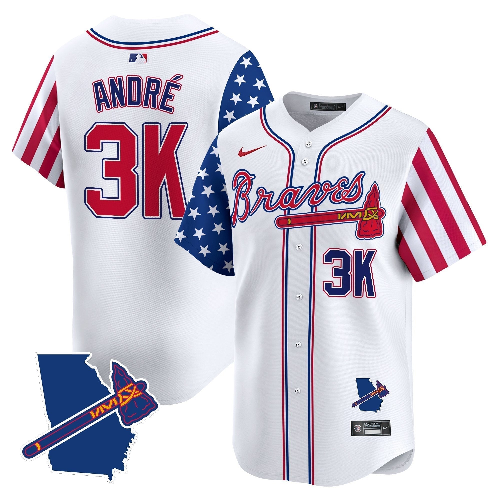 ATL 2025 Memorial Day Vapor Premier Limited Men Jersey - All Stitched