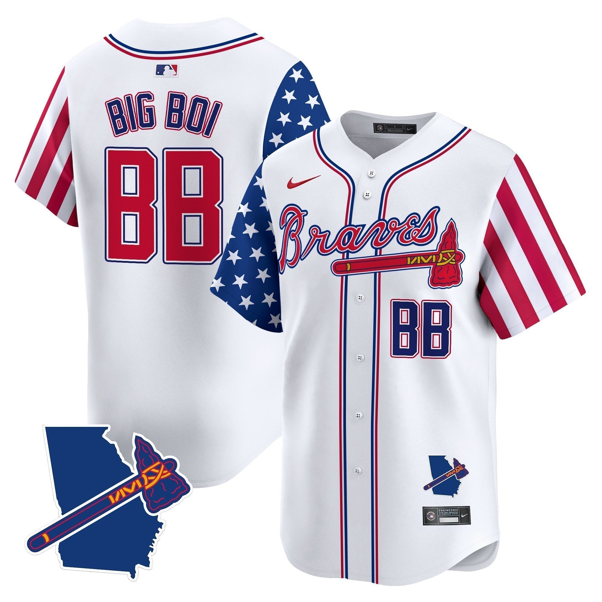 ATL 2025 Memorial Day Vapor Premier Limited Men Jersey - All Stitched