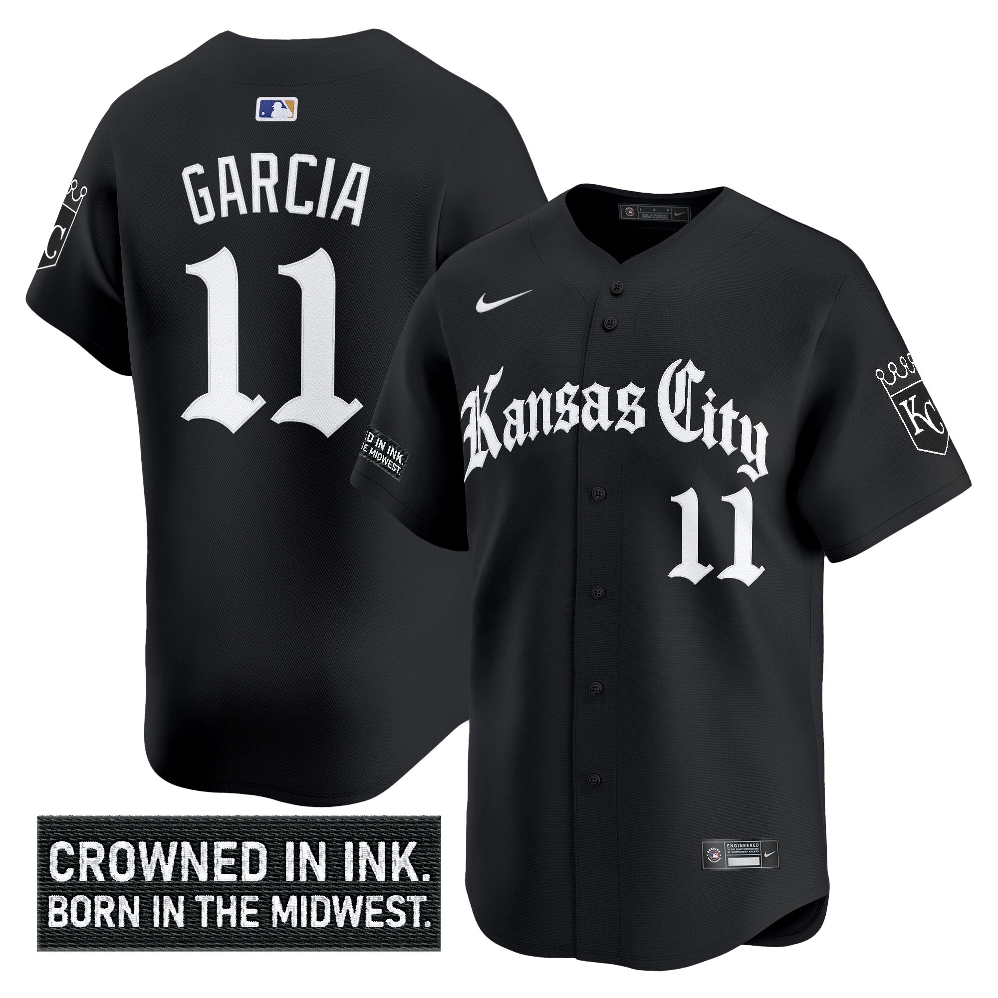 KC 'Gothic Crown Edition' Vapor Premier Limited Men Jersey - All Stitched