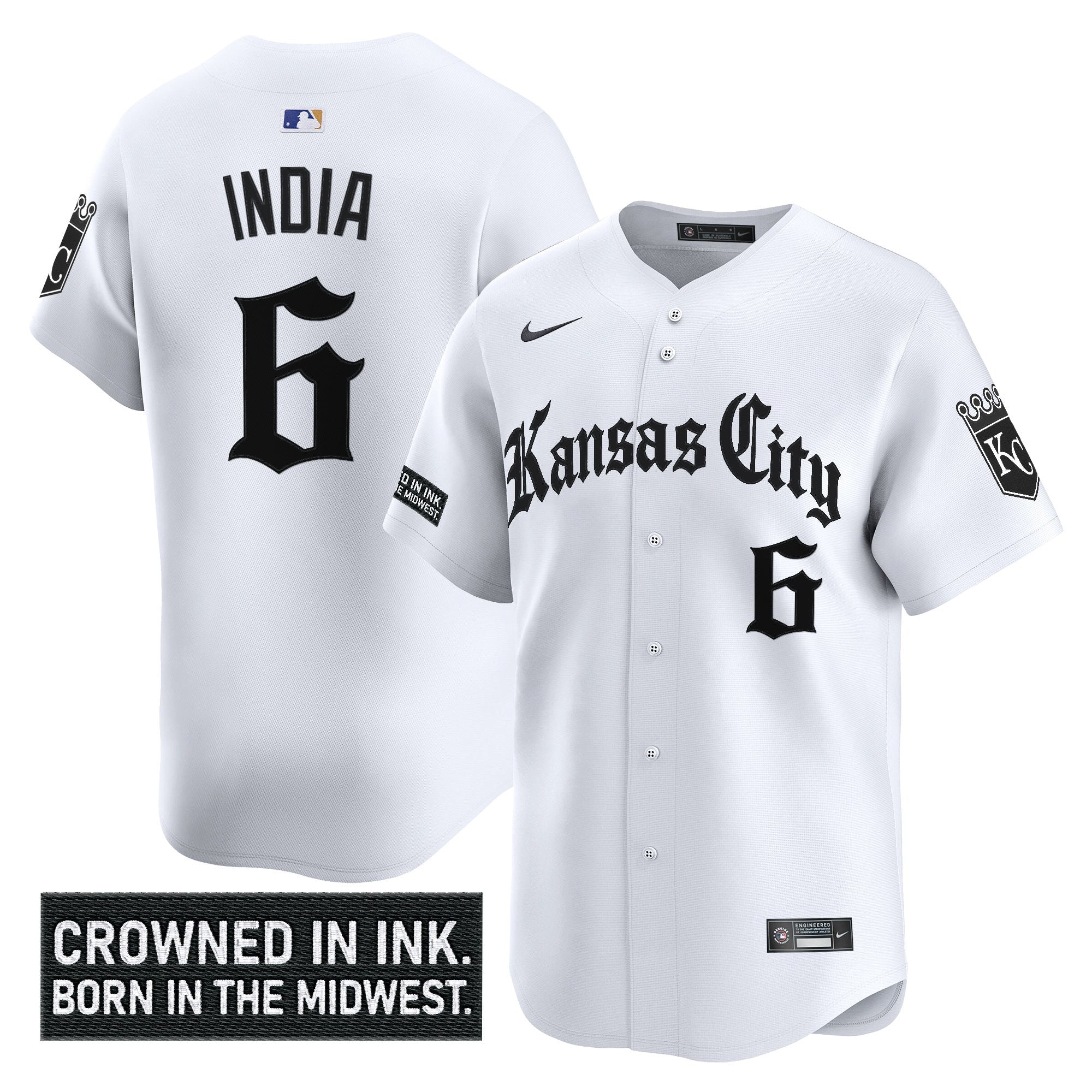 KC 'Gothic Crown Edition' Vapor Premier Limited Jersey - All Stitched