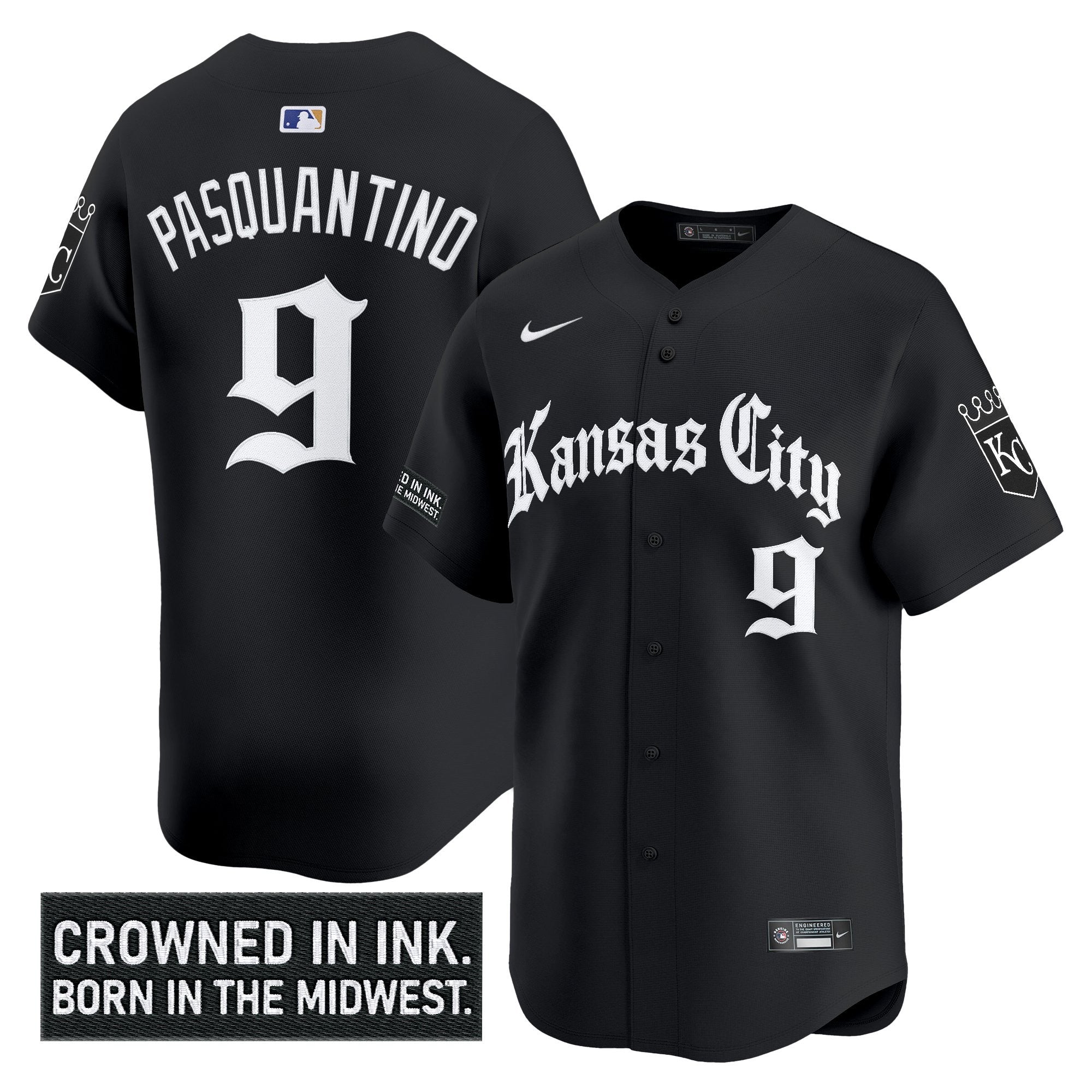 KC 'Gothic Crown Edition' Vapor Premier Limited Men Jersey - All Stitched
