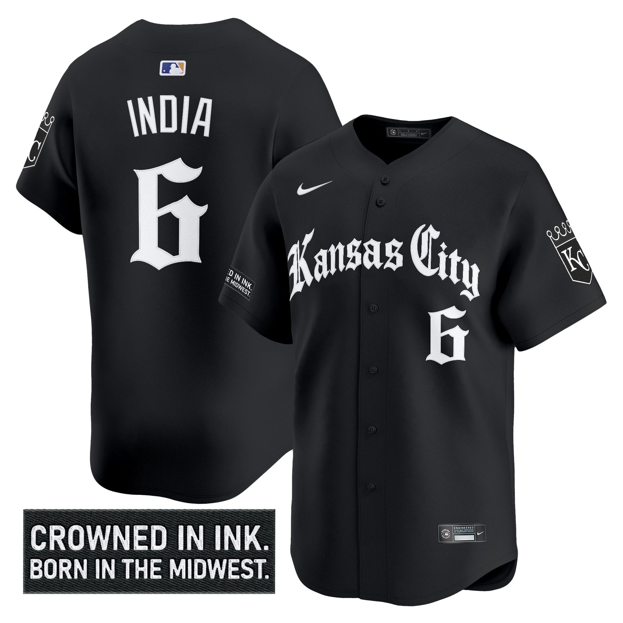 KC 'Gothic Crown Edition' Vapor Premier Limited Men Jersey - All Stitched