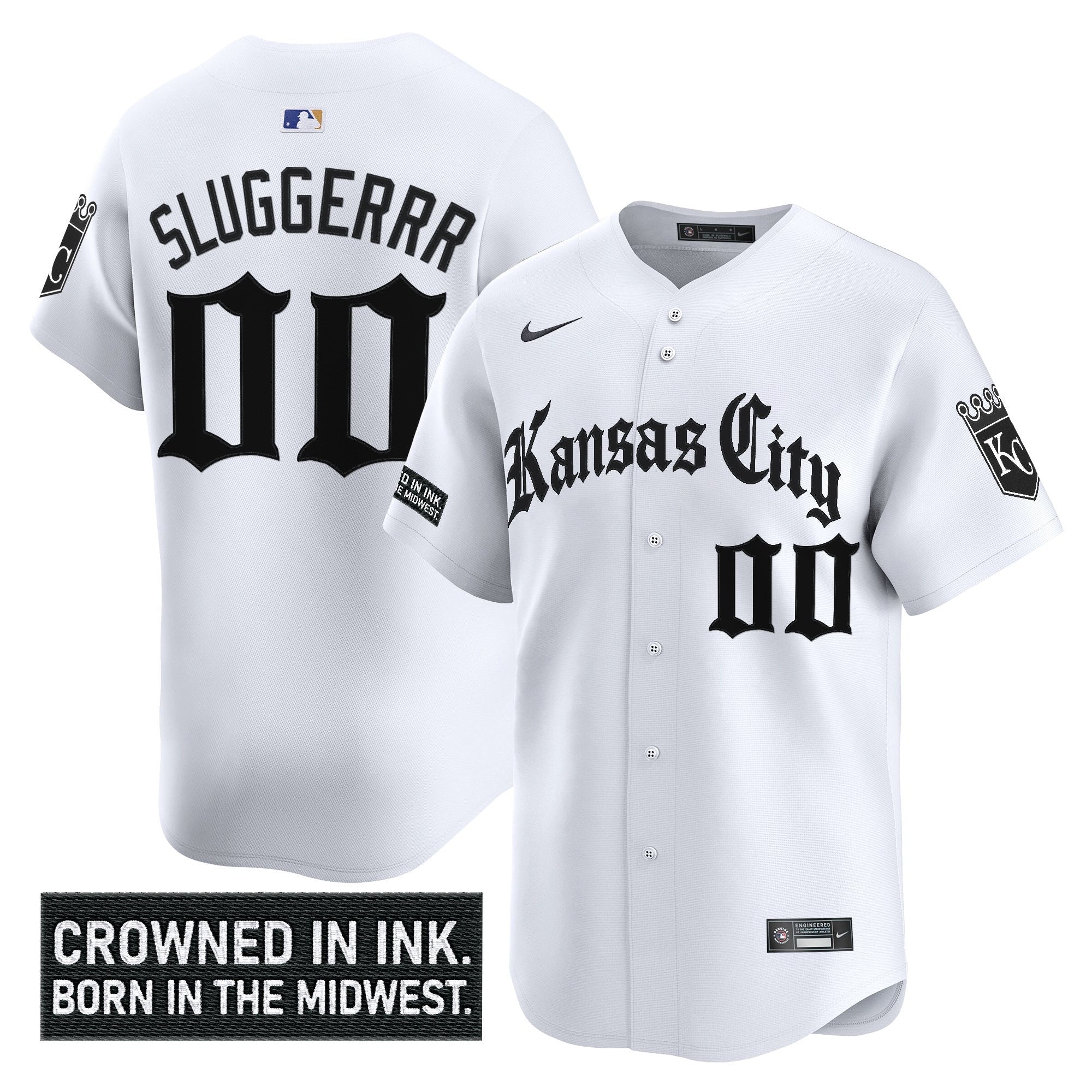 KC 'Gothic Crown Edition' Vapor Premier Limited Jersey - All Stitched