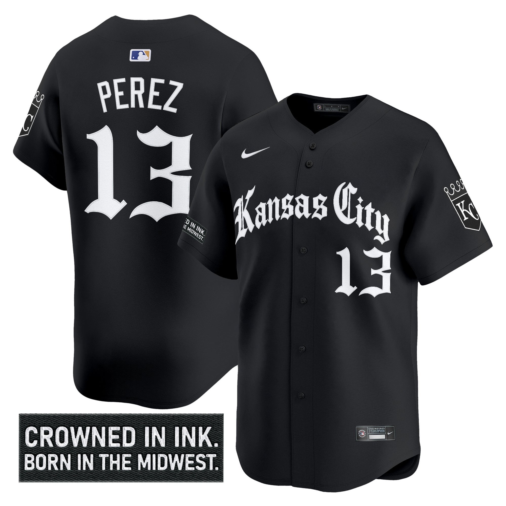 KC 'Gothic Crown Edition' Vapor Premier Limited Men Jersey - All Stitched