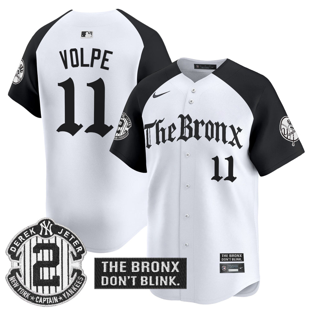 Yankees 'The Bronx - Gothic Ink Drop Edition' Vapor Premier Limited Jersey - All Stitched
