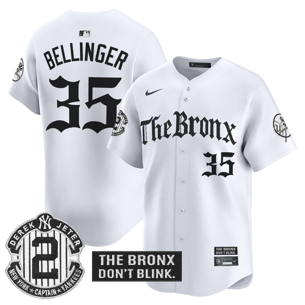 Yankees 'The Bronx - Gothic Ink Drop Edition' Vapor Premier Limited Jersey - All Stitched