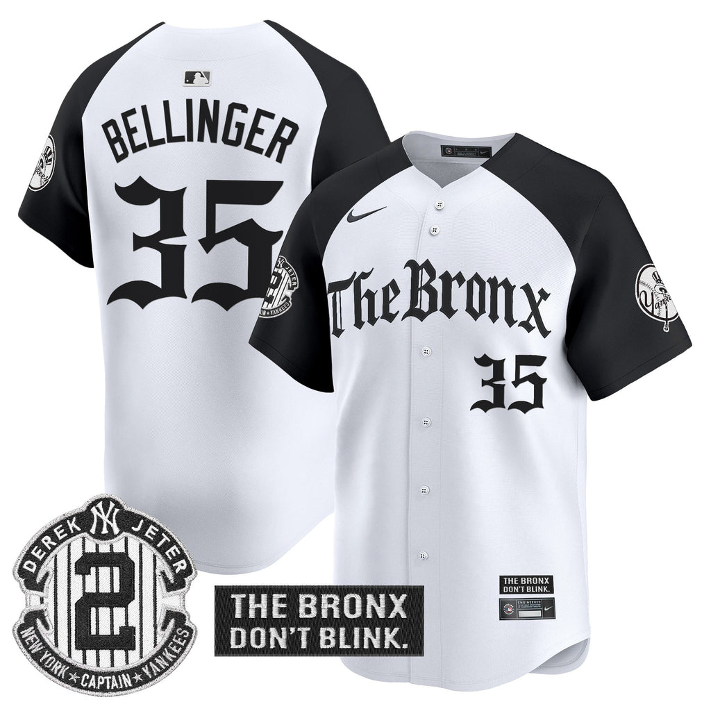 Yankees 'The Bronx - Gothic Ink Drop Edition' Vapor Premier Limited Jersey - All Stitched
