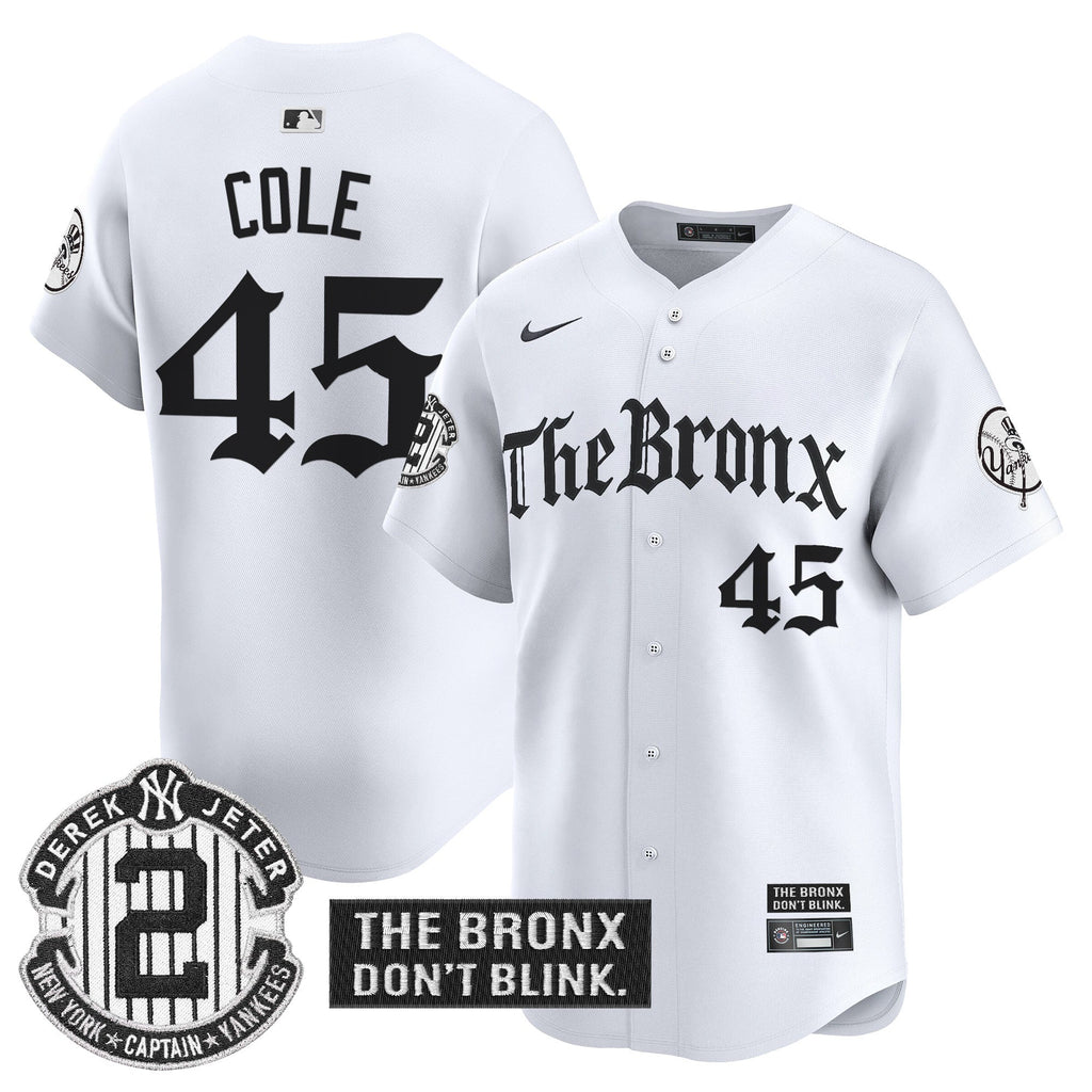 Yankees 'The Bronx - Gothic Ink Drop Edition' Vapor Premier Limited Jersey - All Stitched
