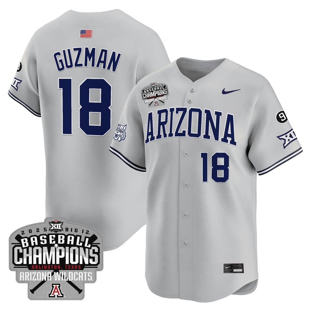 ARIZ 2025 Big 12 Champions Vapor Premier Limited Men Jersey - All Stitched