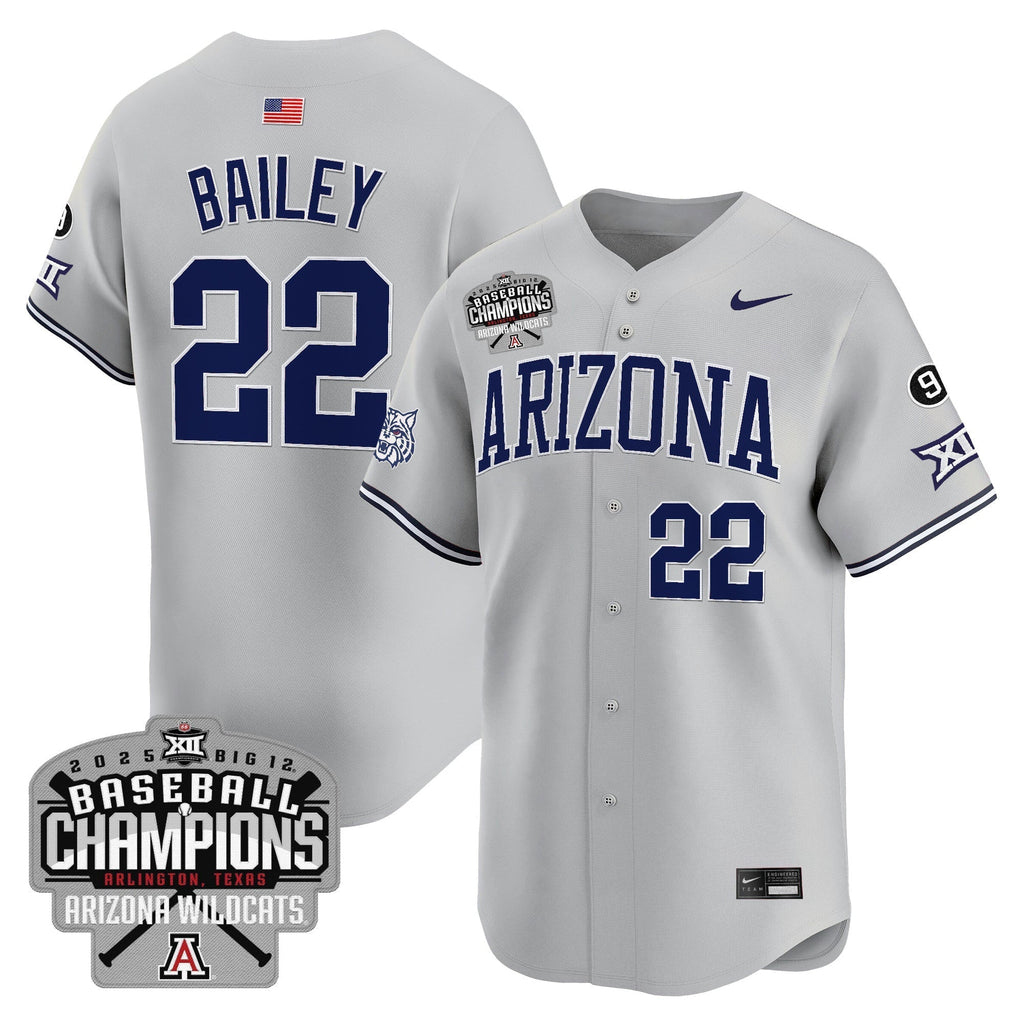 ARIZ 2025 Big 12 Champions Vapor Premier Limited Men Jersey - All Stitched