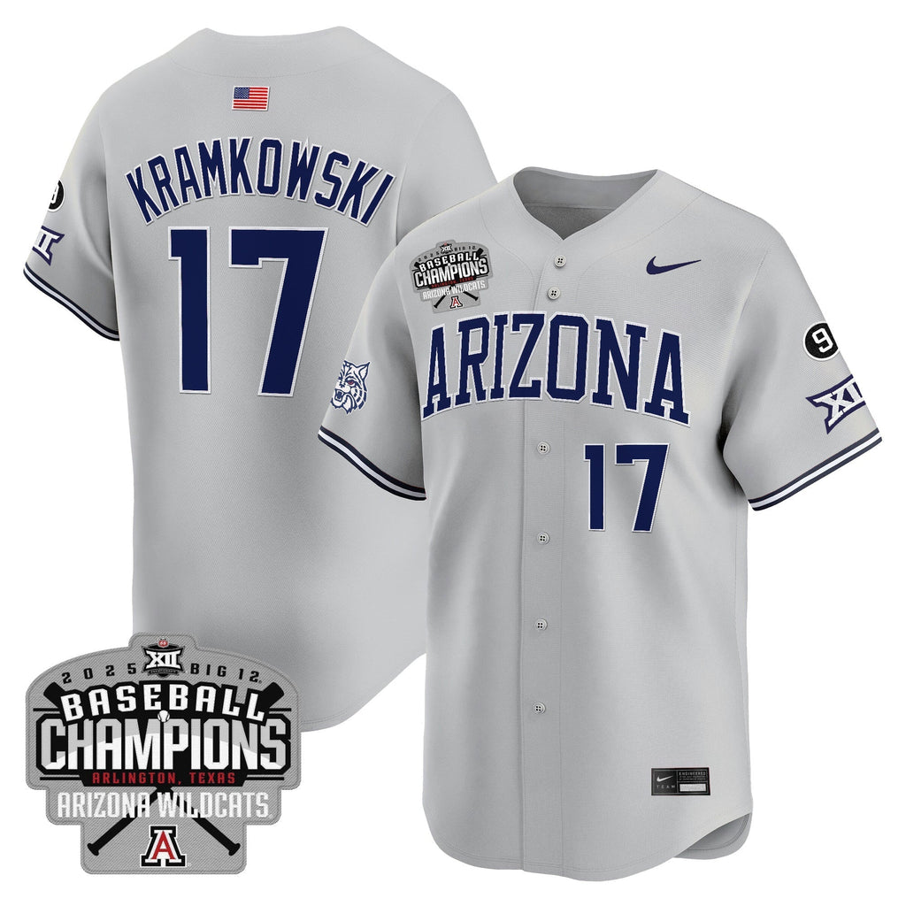 ARIZ 2025 Big 12 Champions Vapor Premier Limited Men Jersey - All Stitched
