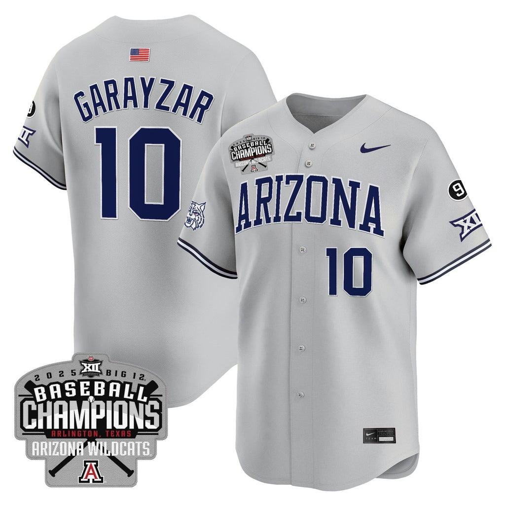 ARIZ 2025 Big 12 Champions Vapor Premier Limited Men Jersey - All Stitched