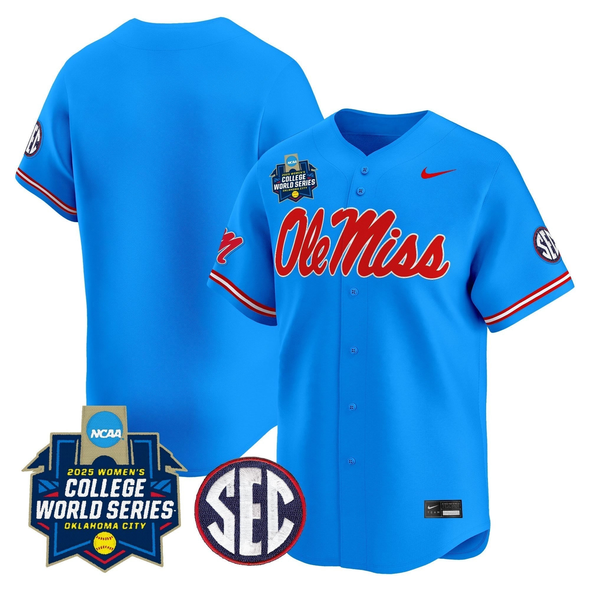 OMR Softball 2025 World Series (WCWS) Vapor Premier Limited Jersey - All Stitched