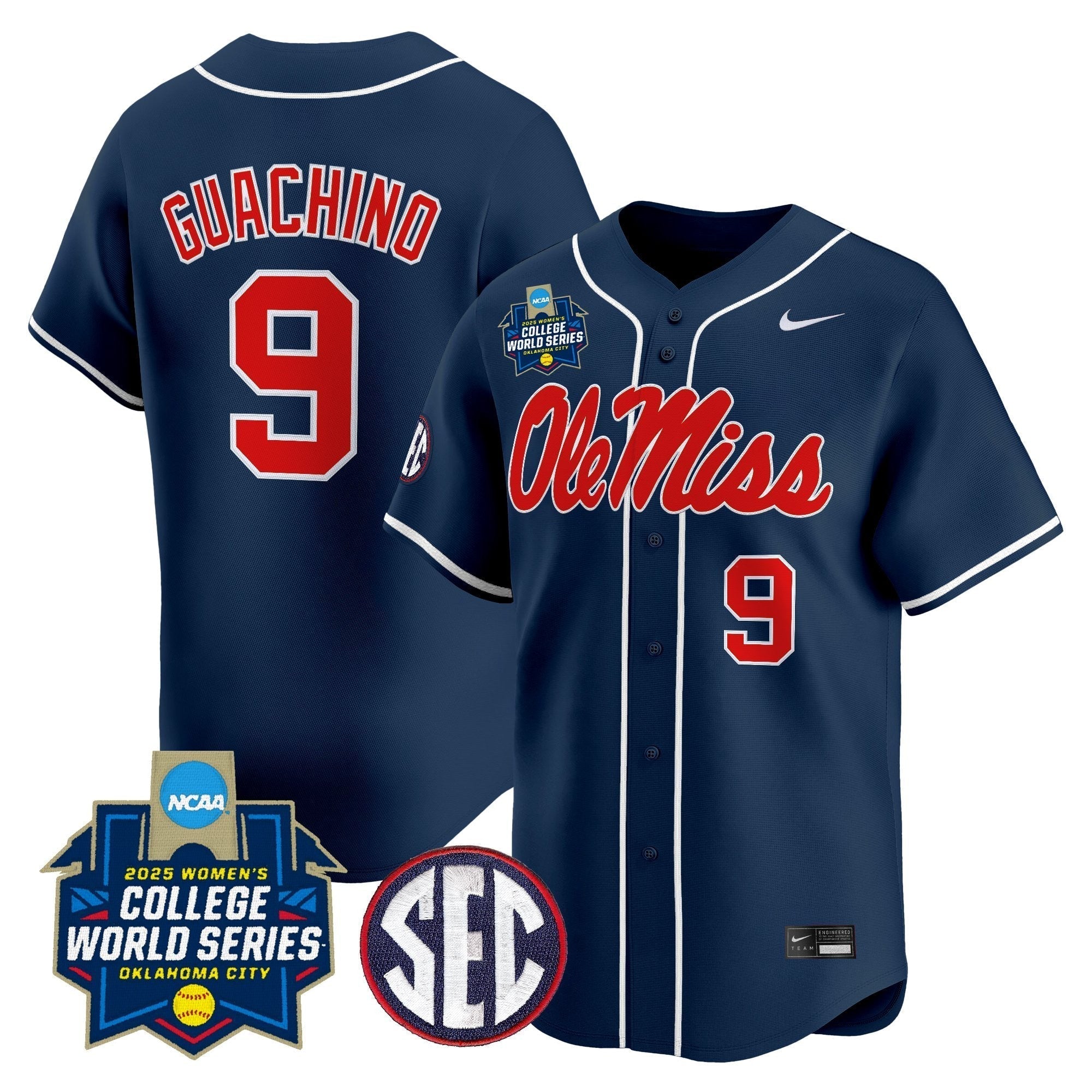 OMR Softball 2025 World Series (WCWS) Vapor Premier Limited Jersey - All Stitched