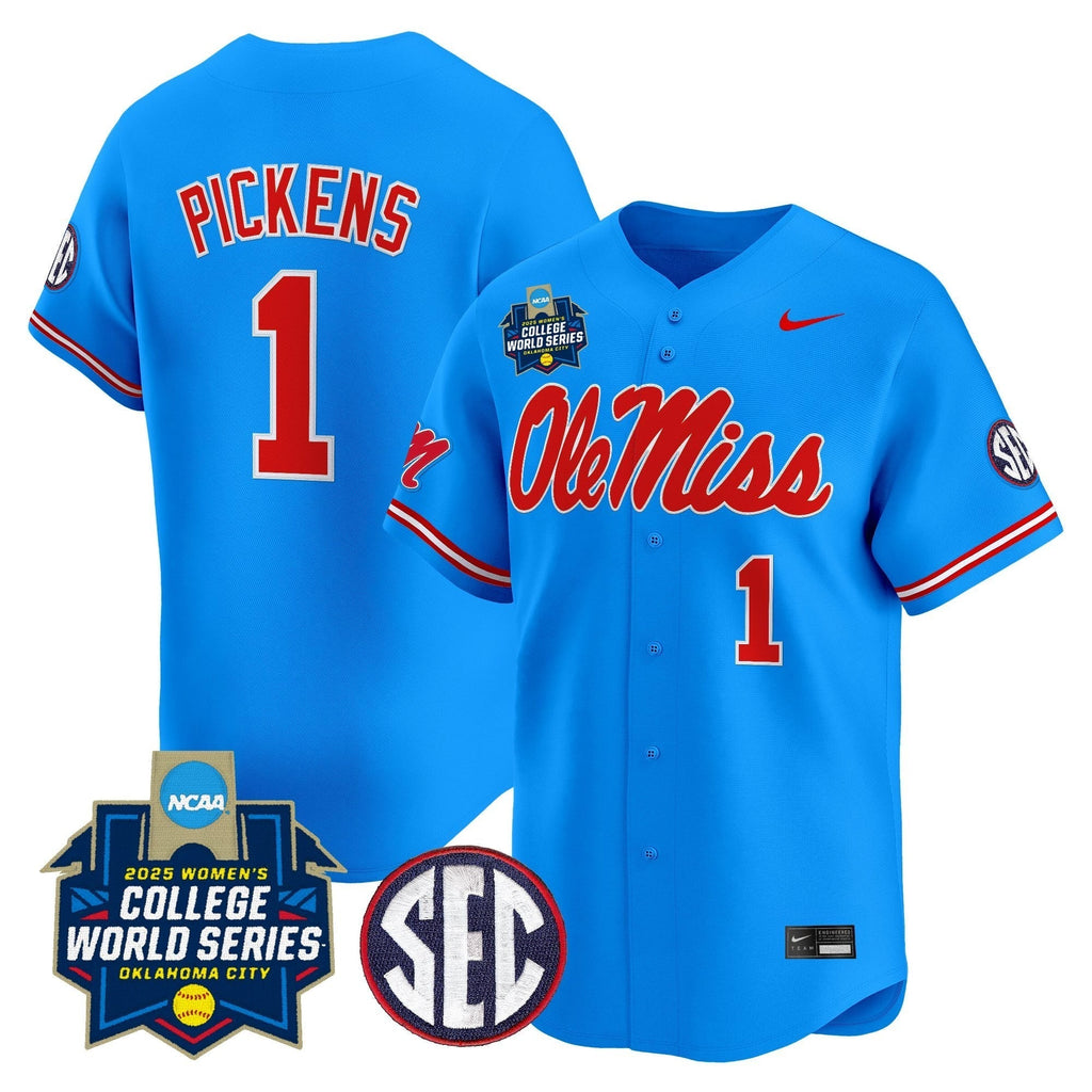 OMR Softball 2025 World Series (WCWS) Vapor Premier Limited Jersey - All Stitched