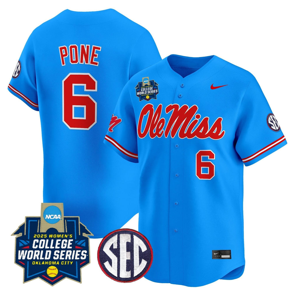 OMR Softball 2025 World Series (WCWS) Vapor Premier Limited Jersey - All Stitched