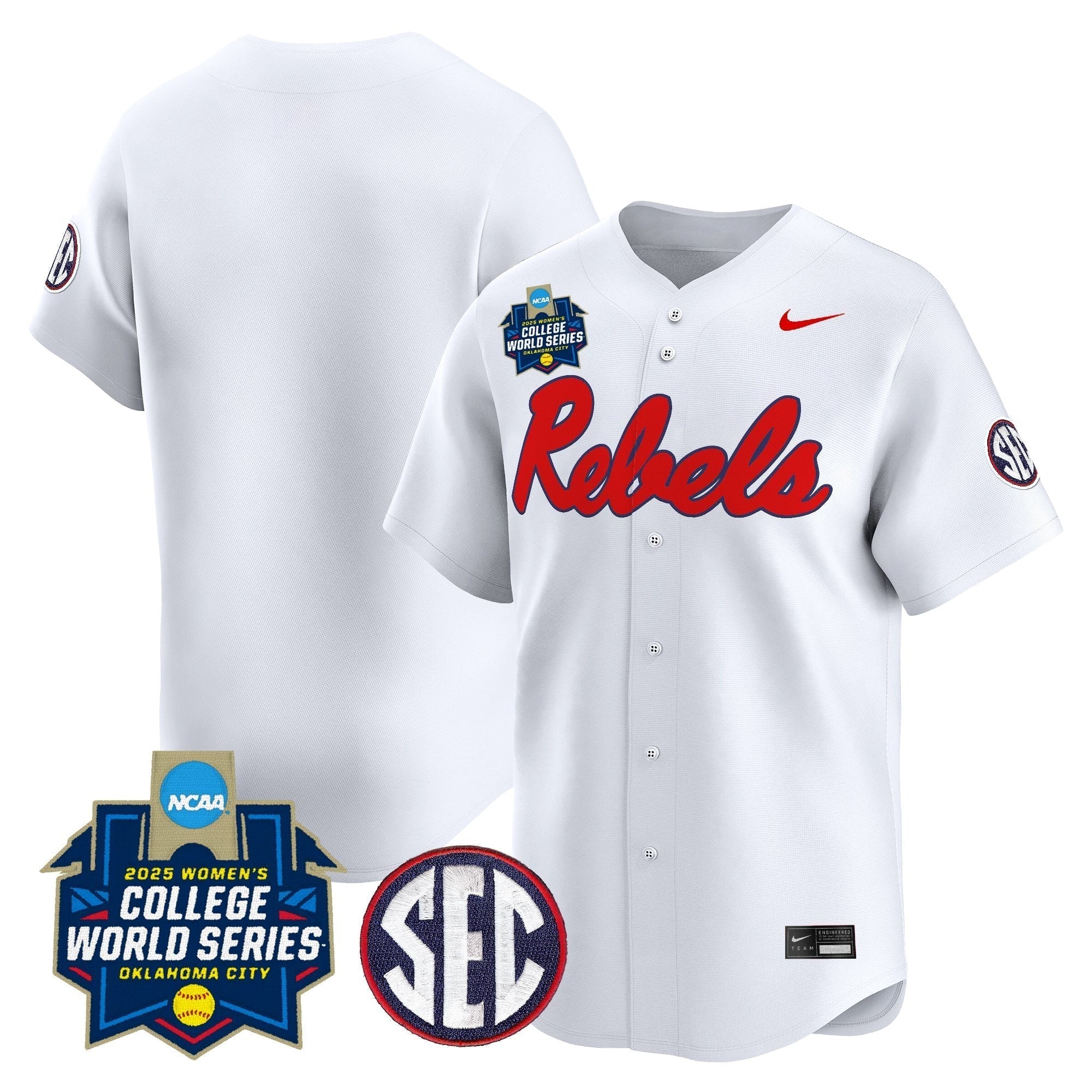 OMR Softball 2025 World Series (WCWS) Vapor Premier Limited Jersey - All Stitched