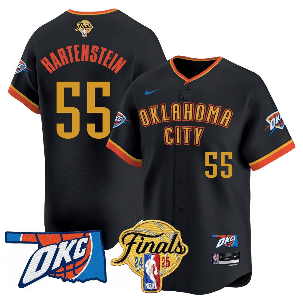 OKC Baseball Men Jersey - Final Patch - All Stitched