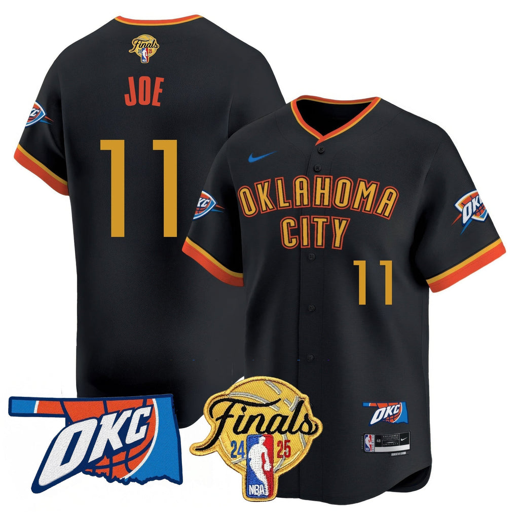 OKC Baseball Men Jersey - Final Patch - All Stitched