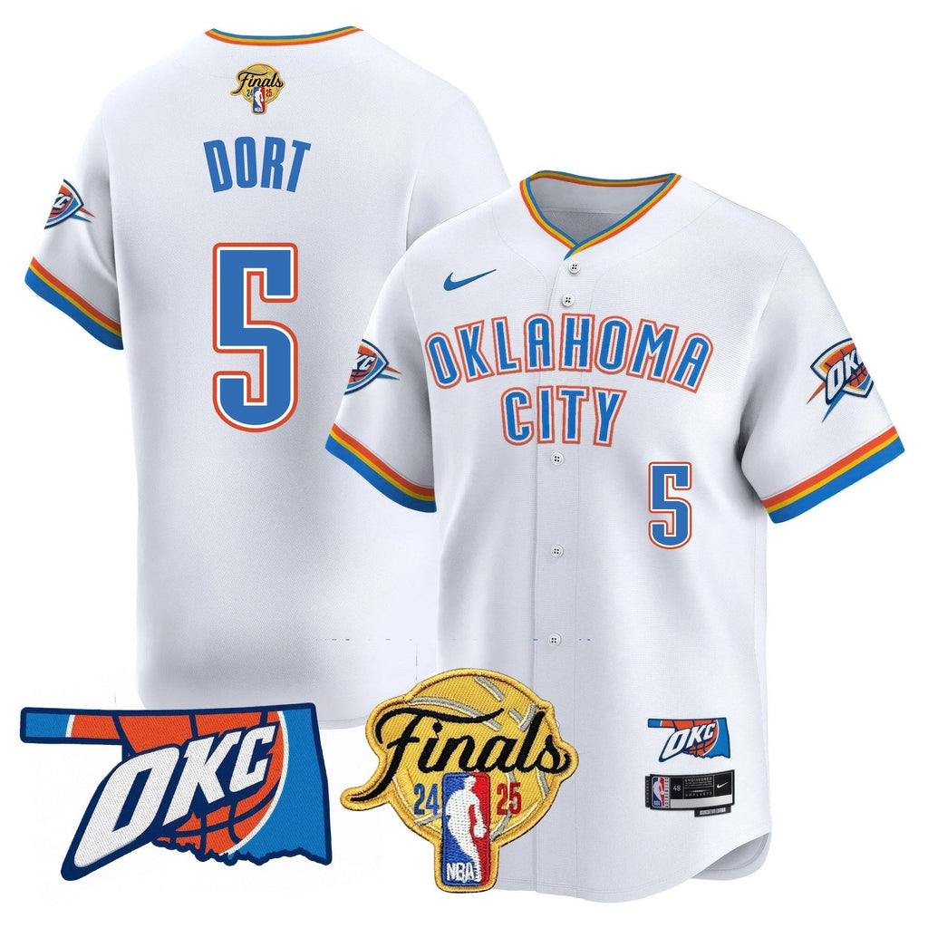 OKC Baseball Jersey - Final Patch - All Stitched