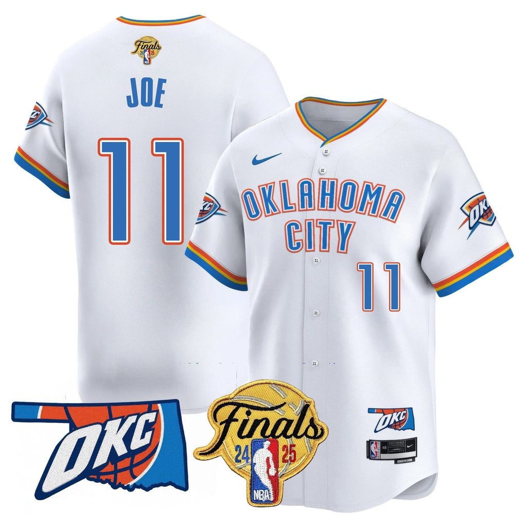 OKC Baseball Jersey - Final Patch - All Stitched