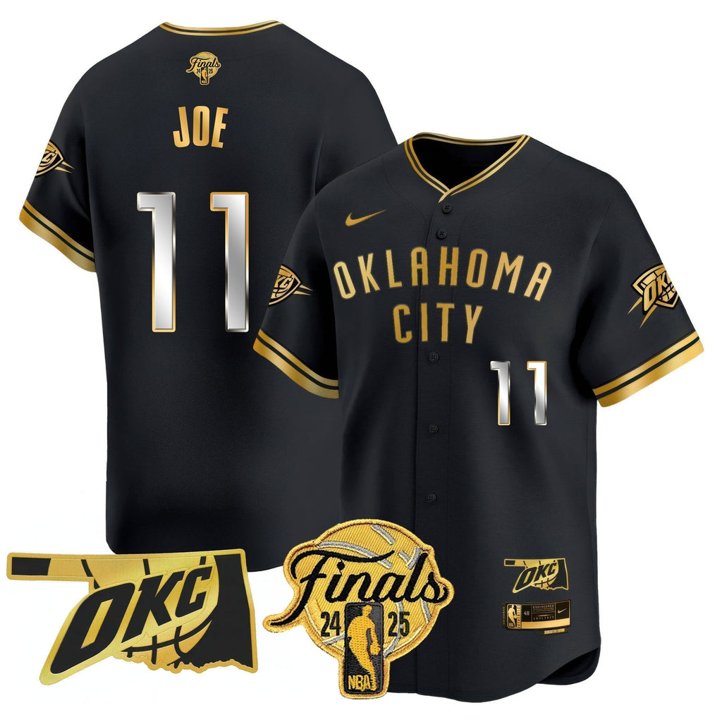OKC Baseball Jersey - Final Patch - All Stitched
