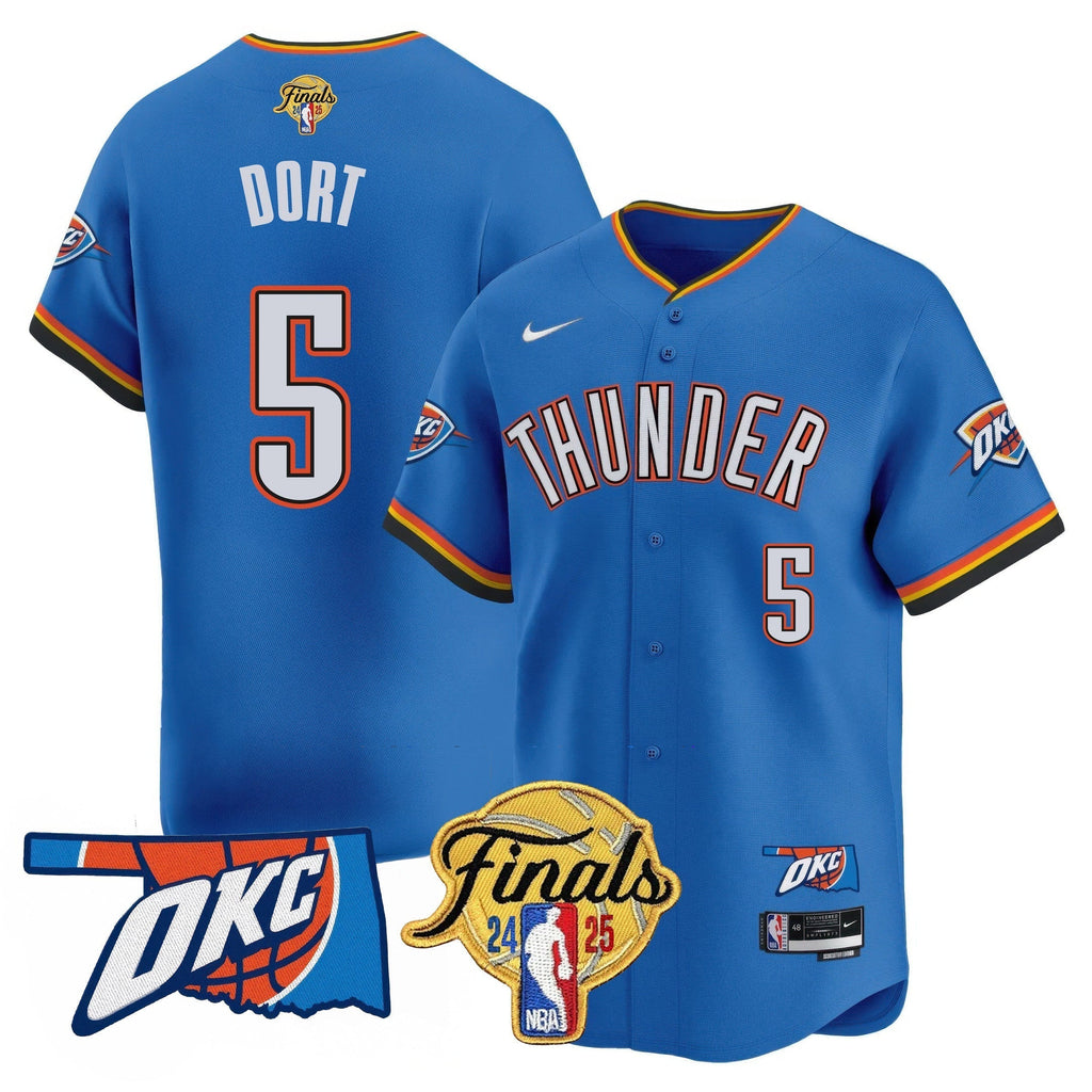 OKC Baseball Jersey - Final Patch - All Stitched
