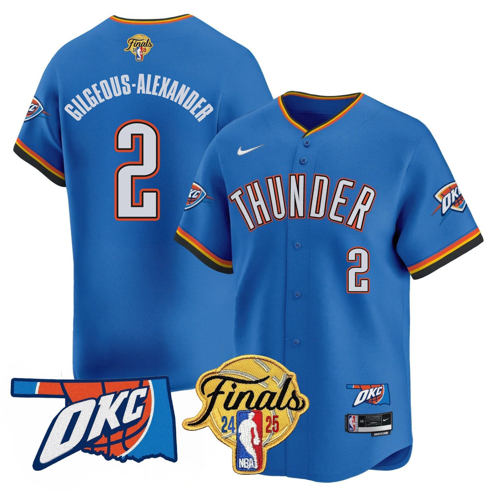 OKC Baseball Jersey - Final Patch - All Stitched