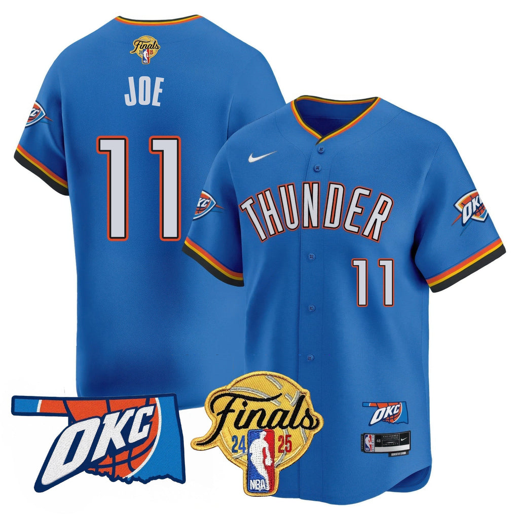 OKC Baseball Jersey - Final Patch - All Stitched
