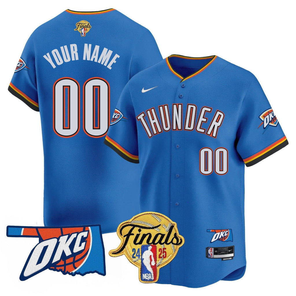 OKC Baseball Jersey - Final Patch - All Stitched