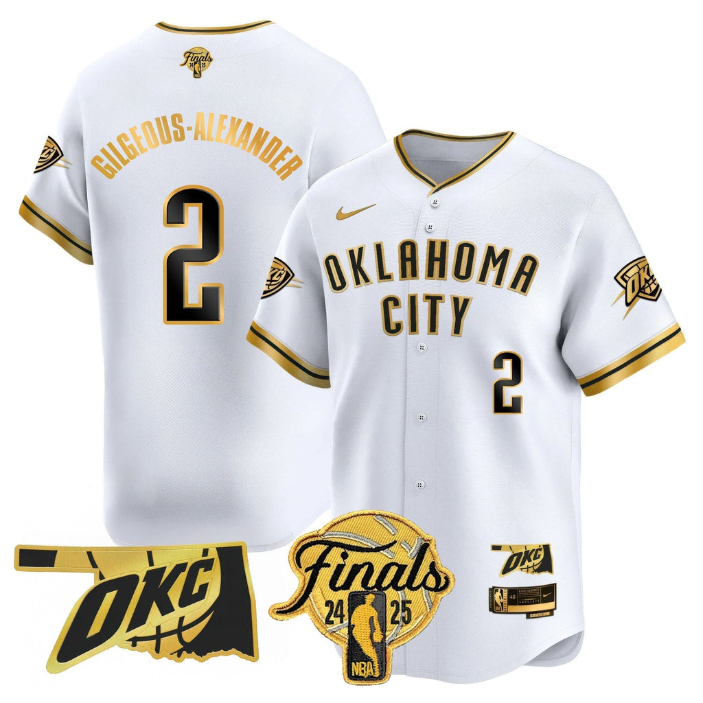 OKC Baseball Jersey - Final Patch - All Stitched