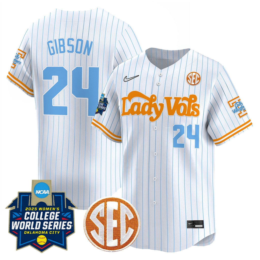 TENN Softball 2025 World Series (WCWS) Vapor Premier Limited Jersey - All Stitched