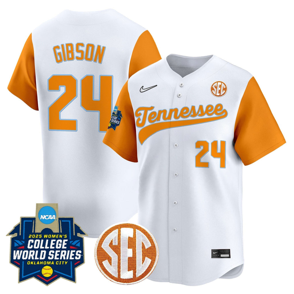 TENN Softball 2025 World Series (WCWS) Vapor Premier Limited Jersey - All Stitched