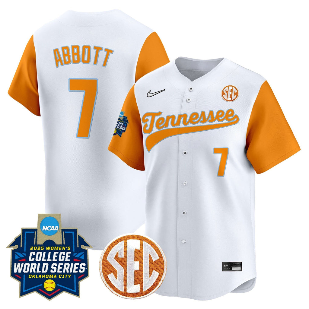 TENN Softball 2025 World Series (WCWS) Vapor Premier Limited Jersey - All Stitched