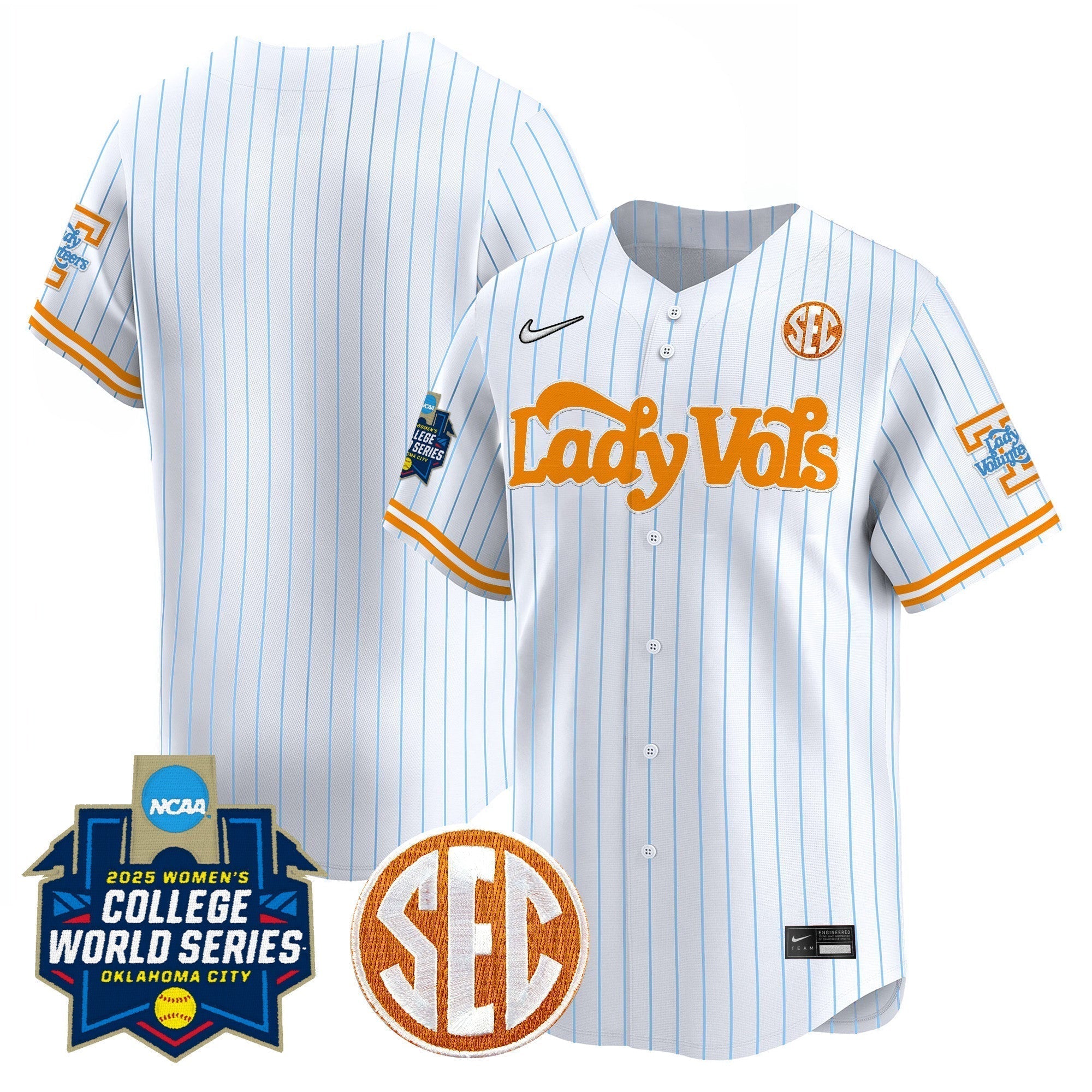 TENN Softball 2025 World Series (WCWS) Vapor Premier Limited Jersey - All Stitched
