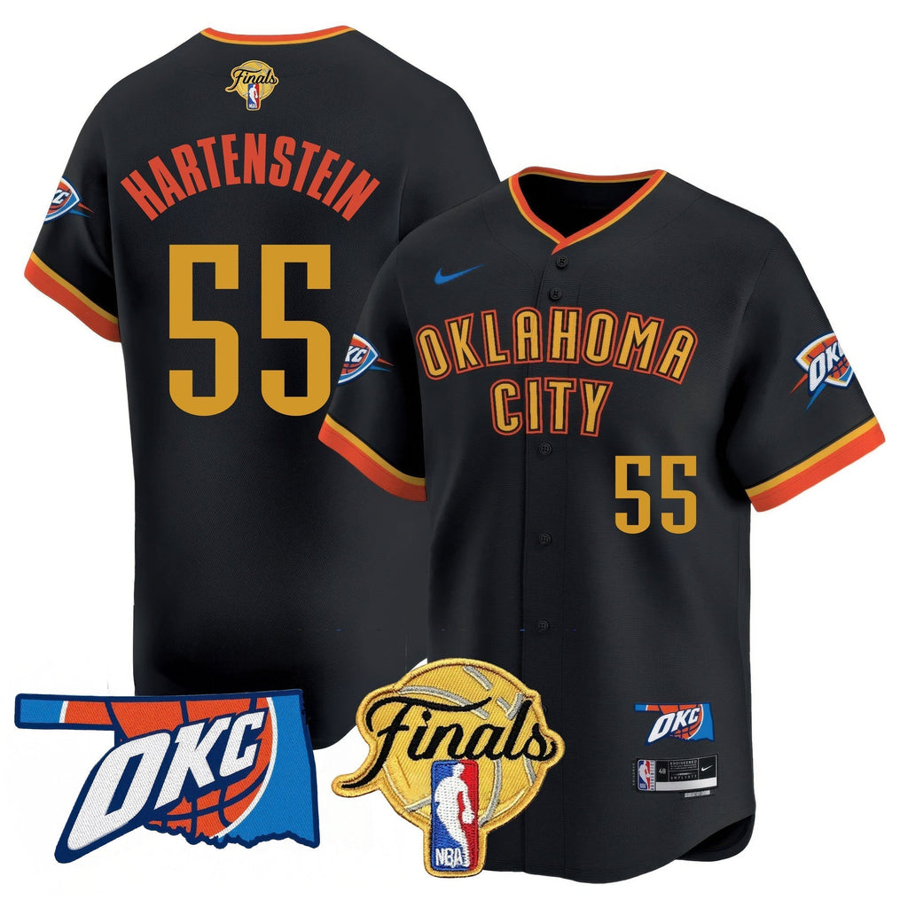 OKC Baseball Men Jersey - Final Patch - All Stitched