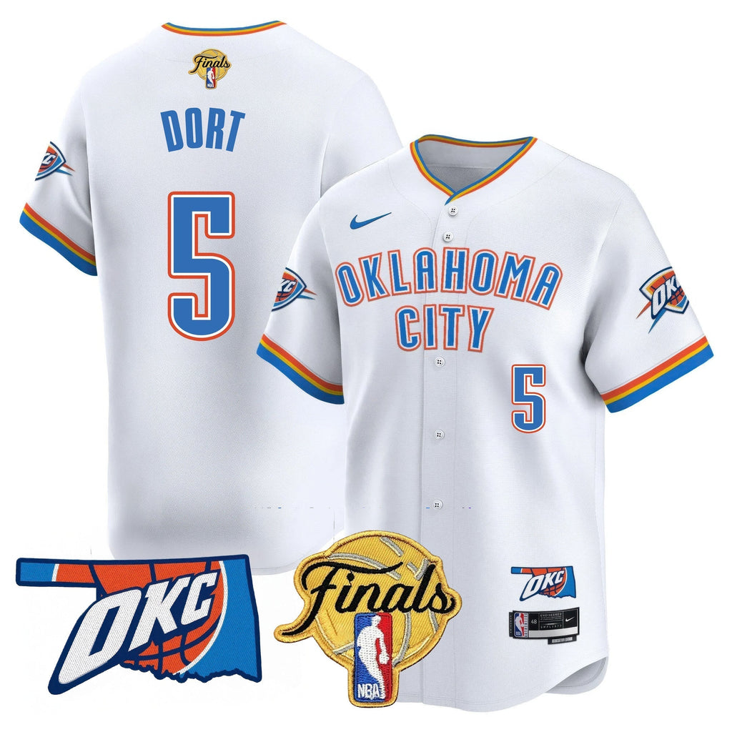 OKC Baseball Jersey - Final Patch - All Stitched