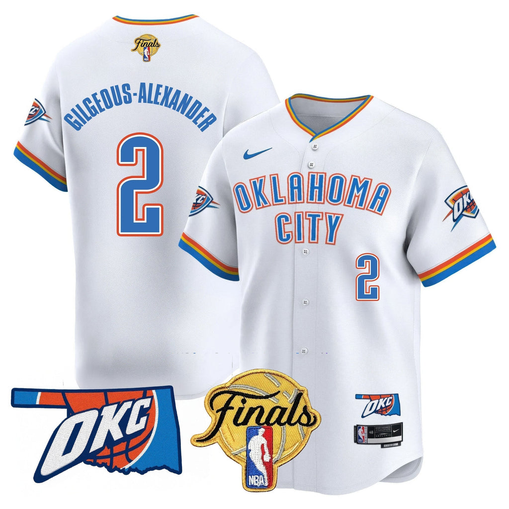 OKC Baseball Jersey - Final Patch - All Stitched
