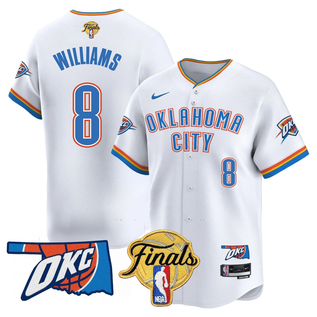 OKC Baseball Jersey - Final Patch - All Stitched