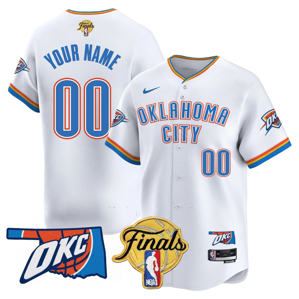 OKC Baseball Jersey - Final Patch - All Stitched