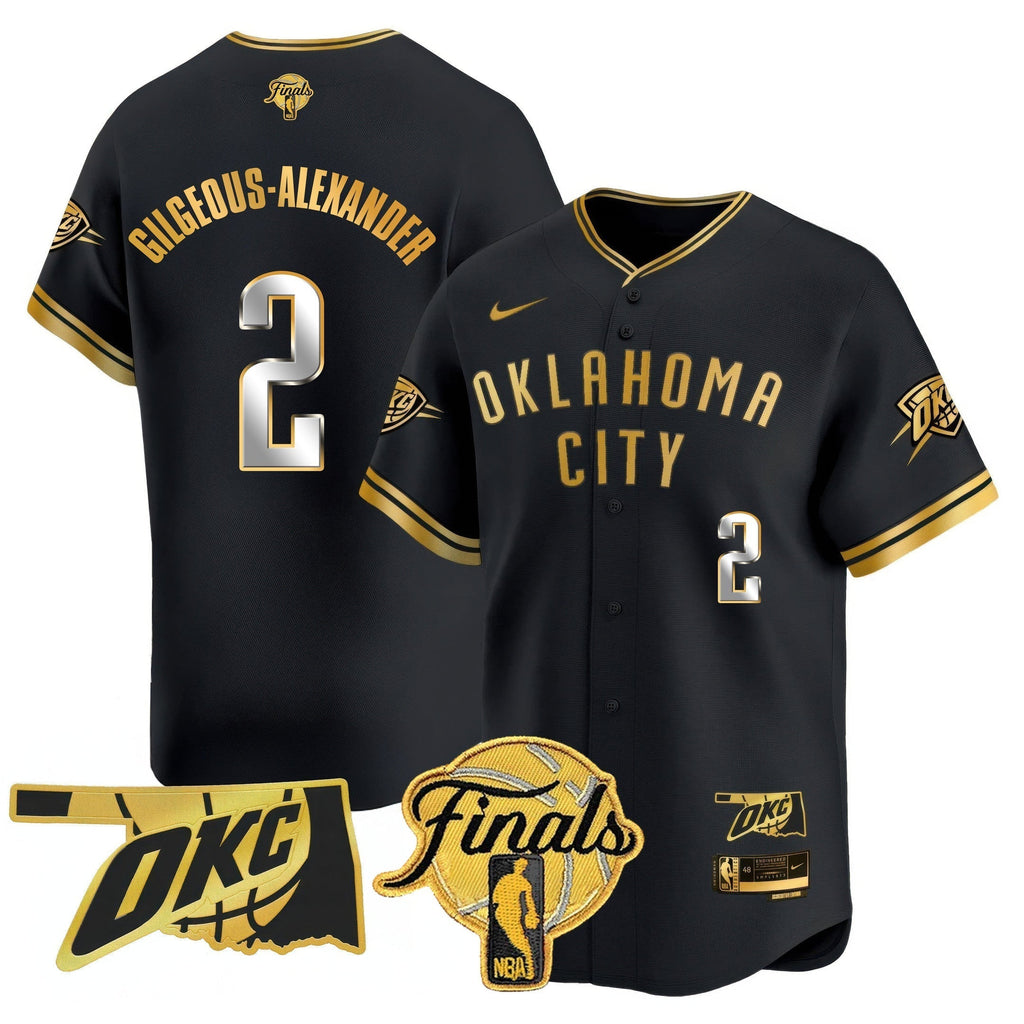 OKC Baseball Jersey - Final Patch - All Stitched