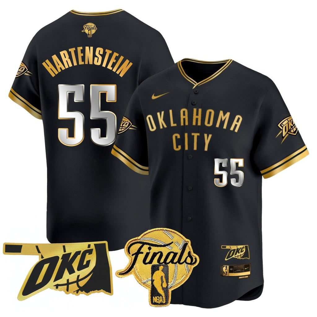OKC Baseball Jersey - Final Patch - All Stitched
