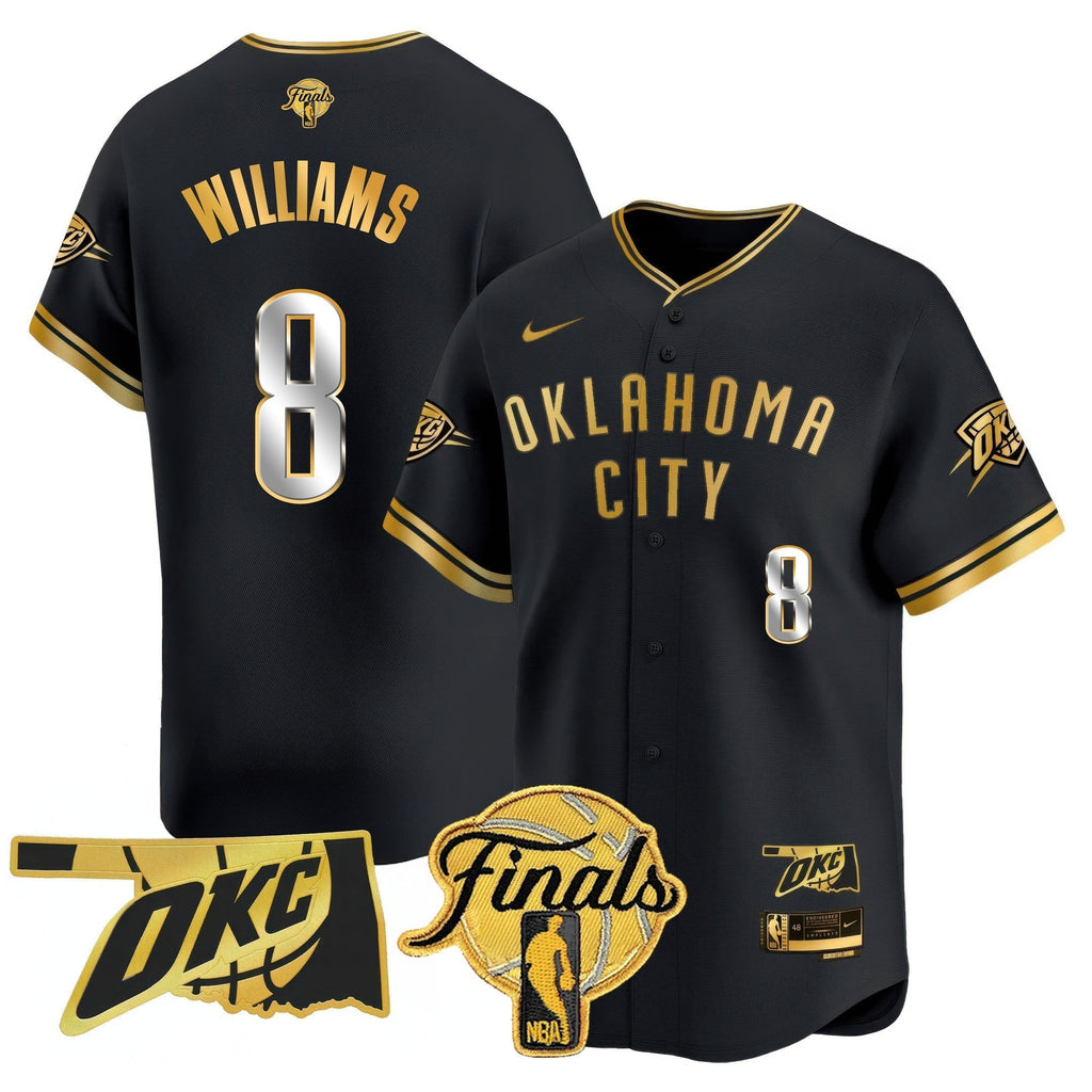 OKC Baseball Jersey - Final Patch - All Stitched
