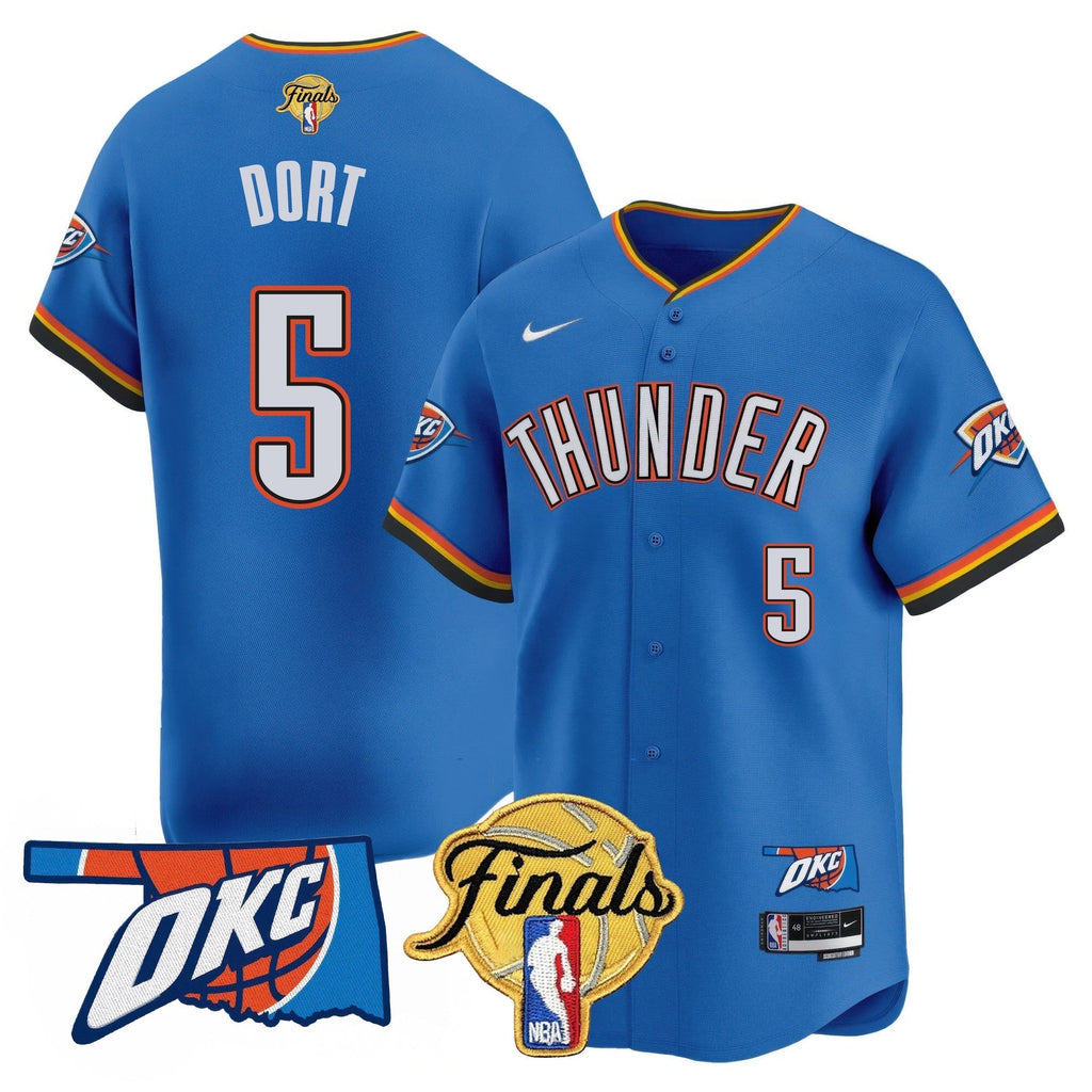 OKC Baseball Jersey - Final Patch - All Stitched