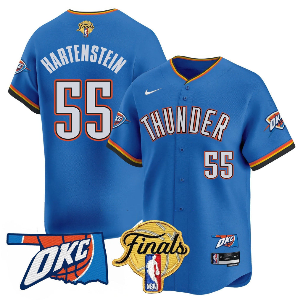 OKC Baseball Jersey - Final Patch - All Stitched